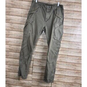 Polo RALPH LAUREN Green Surplus Utility Military Cargo Pants 32 x 32